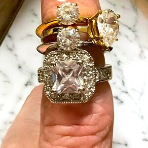 💍 Four Costume Rings